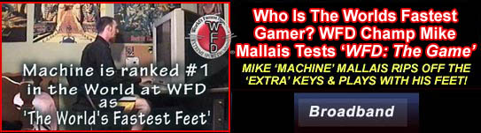 Mike 'Machine' Mallais testing WD: The Game