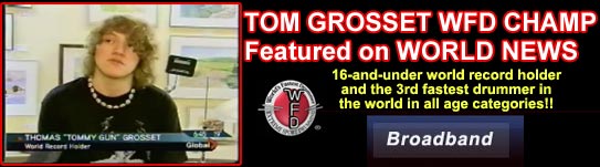 Youngest WFD World Champ Tom Grosset News Video