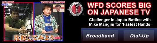 WFD & Mike Mangini on Japanese TV