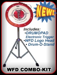 DRUM-O-PAD, WFD Head & Drum-O-Stand! Best Buy!