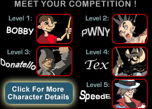 Meet The WFD Game Characters